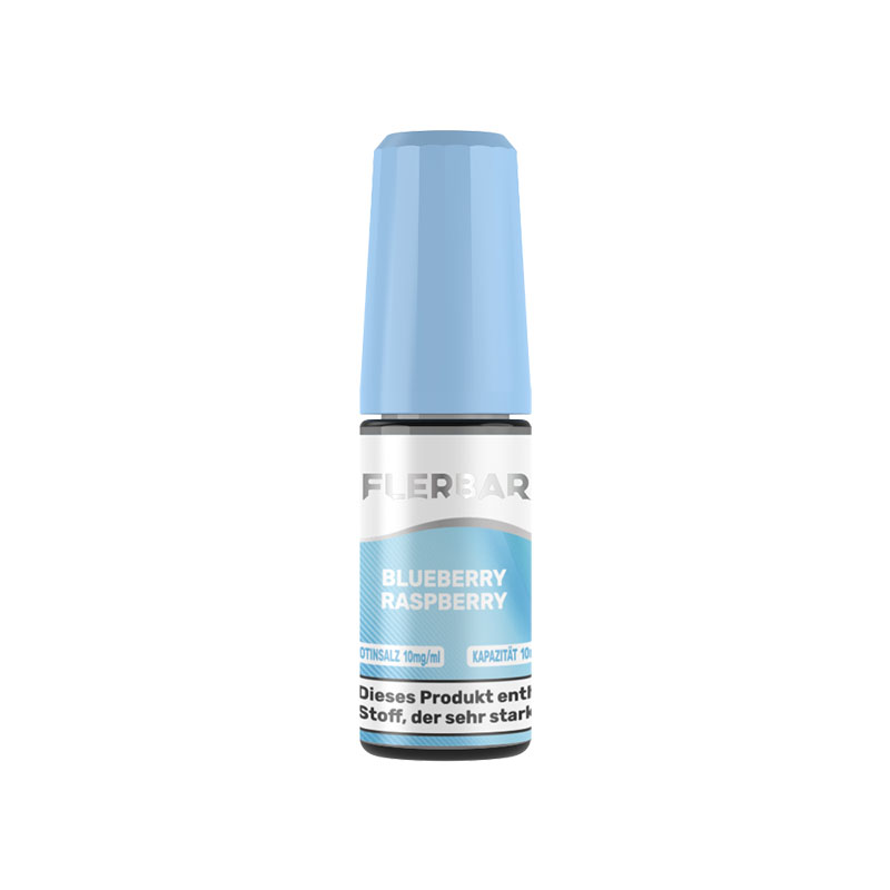 Flerbar Blueberry Raspberry 10mg Nikotinsalz Liquid